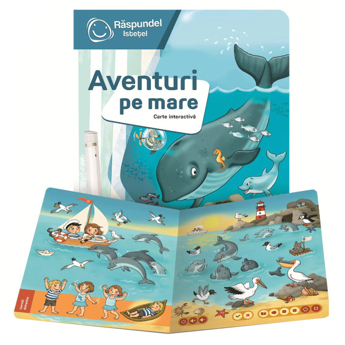 Raspundel Istetel Carte - Aventuri pe Mare