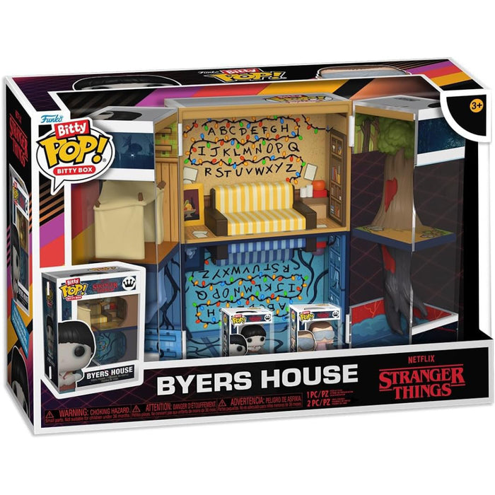 Set Figurine Funko Bitty Boxes Stranger Things - Byers House