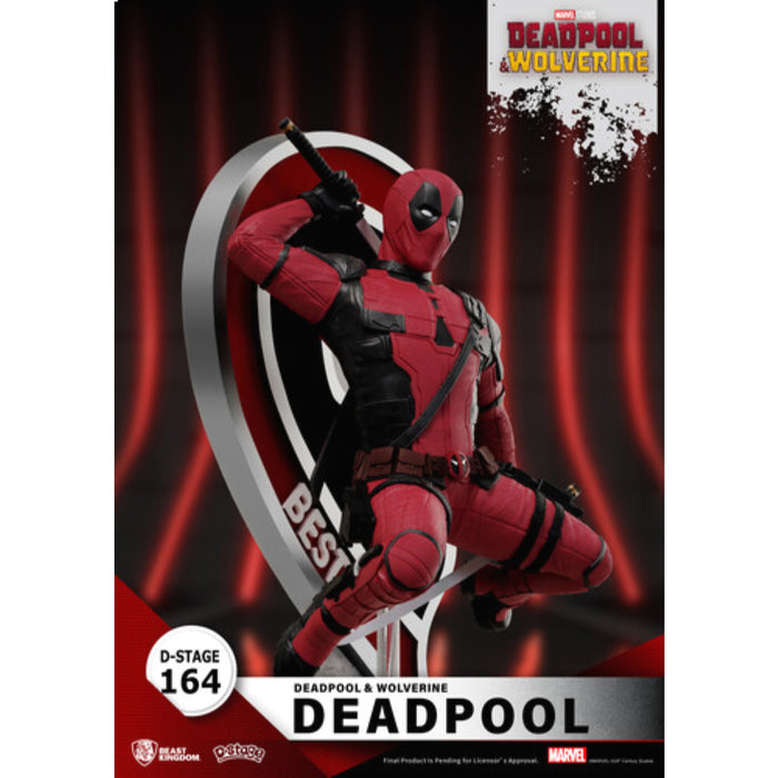 Figurina Deadpool 3 D-Stage PVC Diorama Deadpool 16 cm