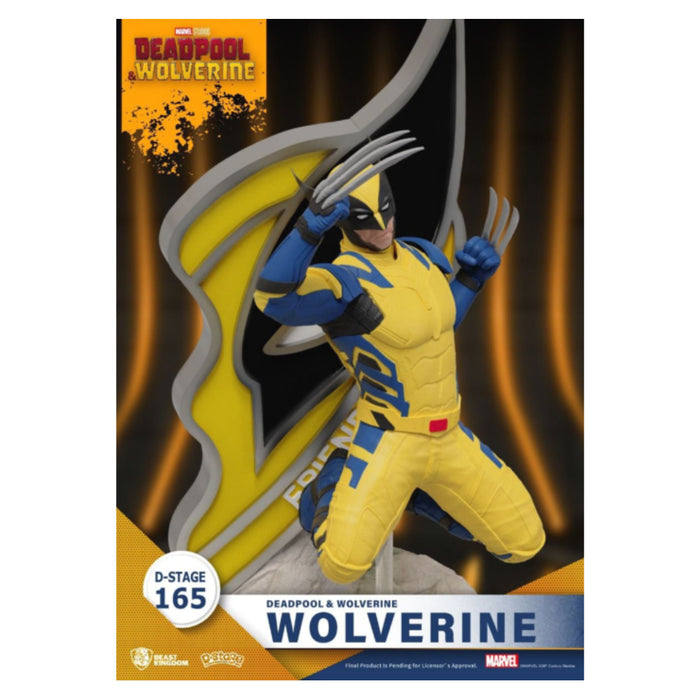 Figurina Deadpool 3 D-Stage PVC Diorama Wolverine 16 cm