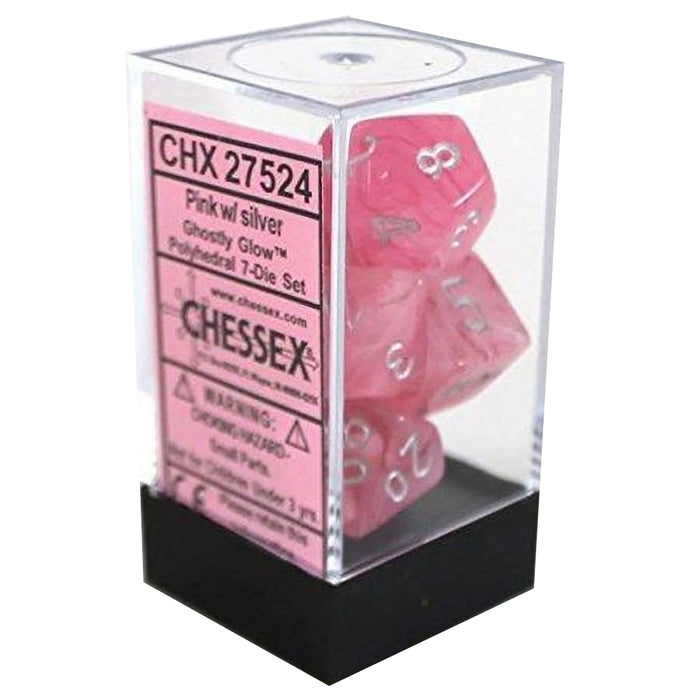 Set 7 Zaruri Chessex Ghostly Glow