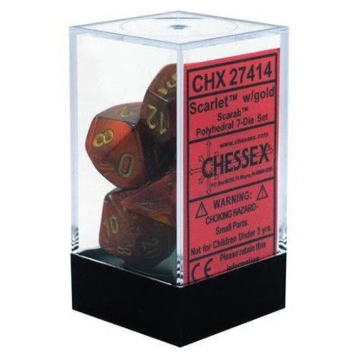 Set 7 Zaruri Chessex Scarab