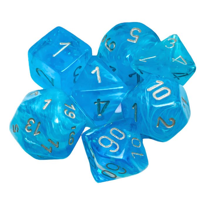 Set 7 Zaruri Chessex Luminary Polyhedral