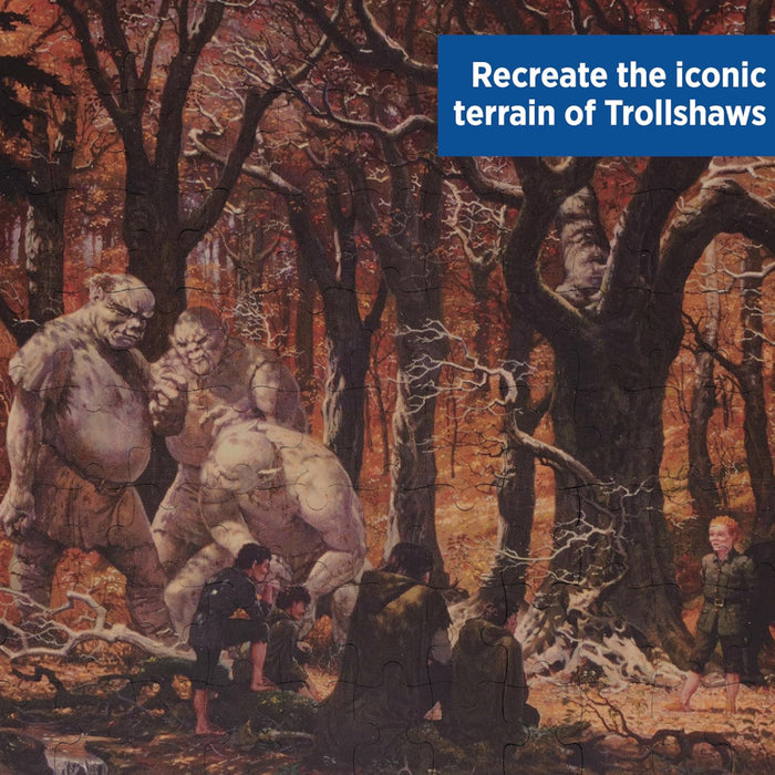 Puzzle Lord of the Rings - Trollshaws 1000 Piese