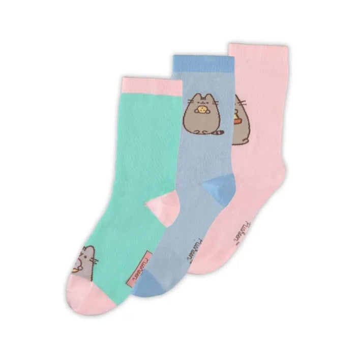 Sosete 3-Pack Pusheen - Crew Socks 39/42