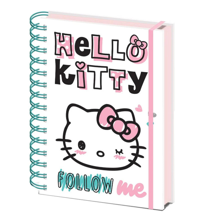 Notebook cu Sina A5 Hello Kitty - Insta Cuteness