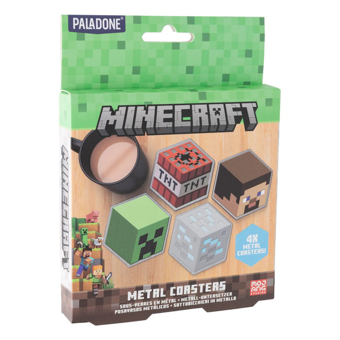 Set 4 Suporturi Pahare Minecraft