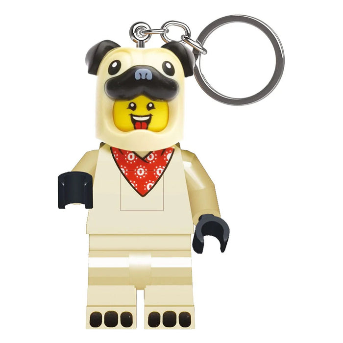 Breloc Light-Up LEGO - Pug