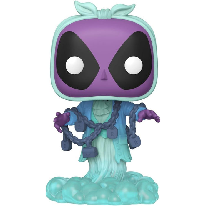 Figurina Funko Pop Plus Marvel - Deadpool as Jacob Marley