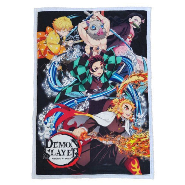 Patura Fleece Demon Slayer Kimetsu no Yaiba 100 x 150 cm