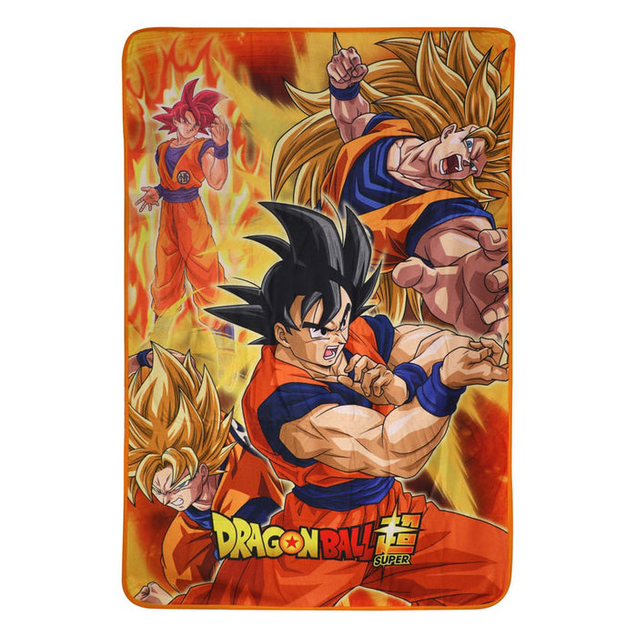 Patura Fleece Dragon Ball Super - Battle of Gods Goku 100 x 150 cm
