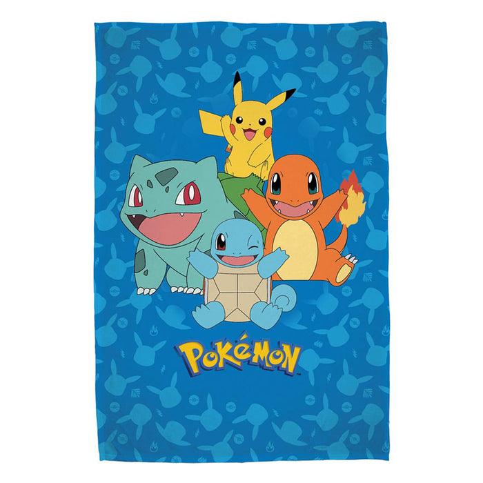 Patura Fleece Pokemon - Starter Pokemon 130 x 160 cm
