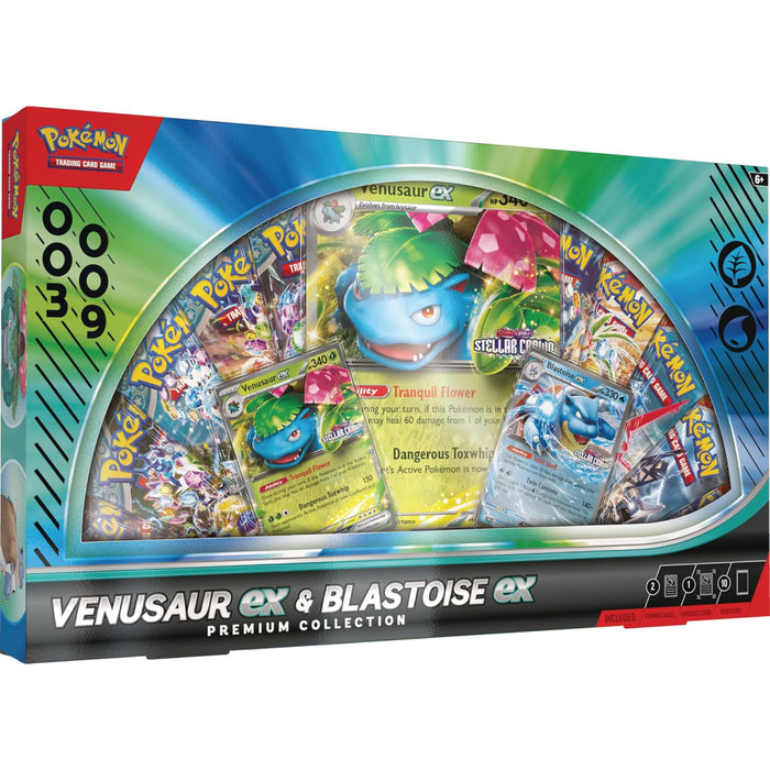 Pokemon TCG - Venusaur ex/Blastoise ex Premium Collection
