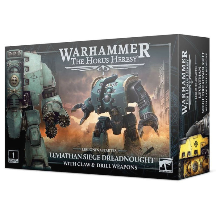 Warhammer The Horus Heresy - Leviathan Siege Dreadnought with Claw & Drill Weapons