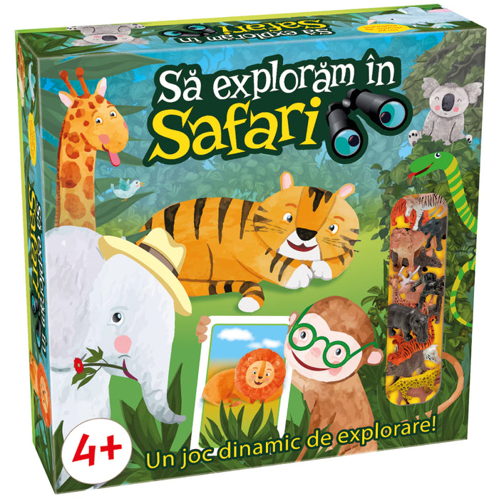 Joc educativ Sa exploram in safari!