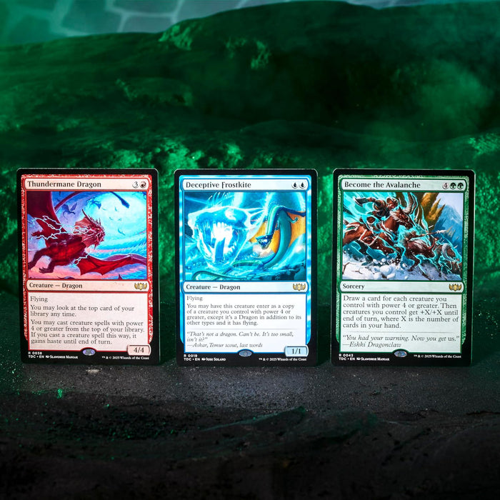 Magic the Gathering - Tarkir - Dragonstorm Commander - Temur Roar (Green-Blue-Red)