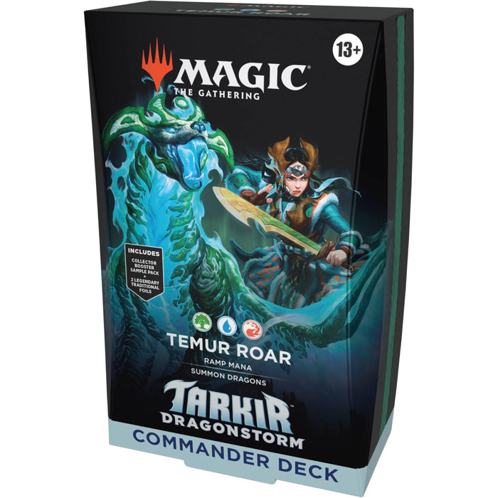 Magic the Gathering - Tarkir - Dragonstorm Commander - Temur Roar (Green-Blue-Red)