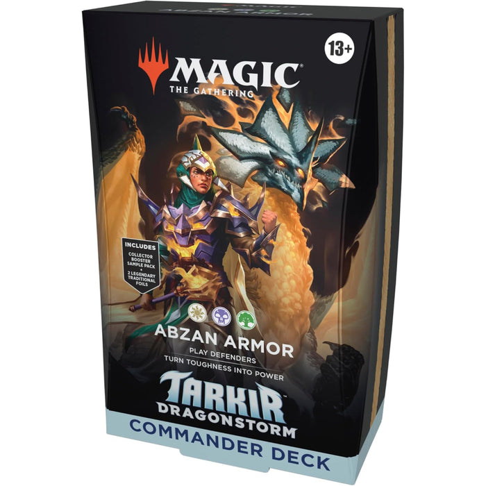 Magic the Gathering - Tarkir - Dragonstorm Commander - Abzan Armor (White-Black-Green)