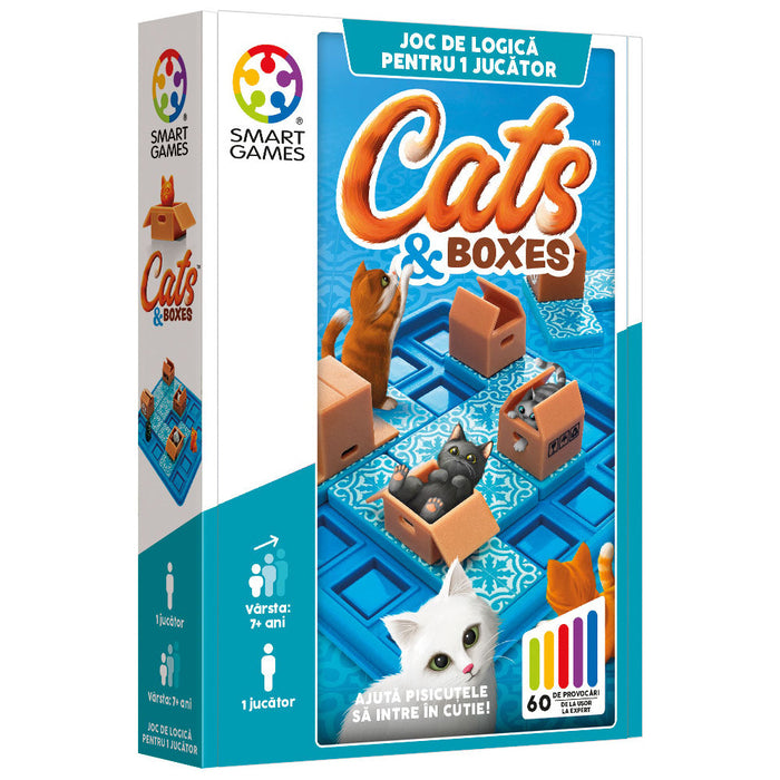 Smart Games - Cats and Boxes (lb romana)