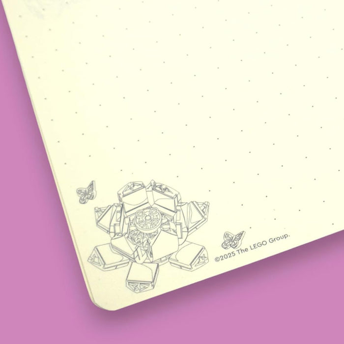 Notebook cu Sina LEGO Icon Botanicals