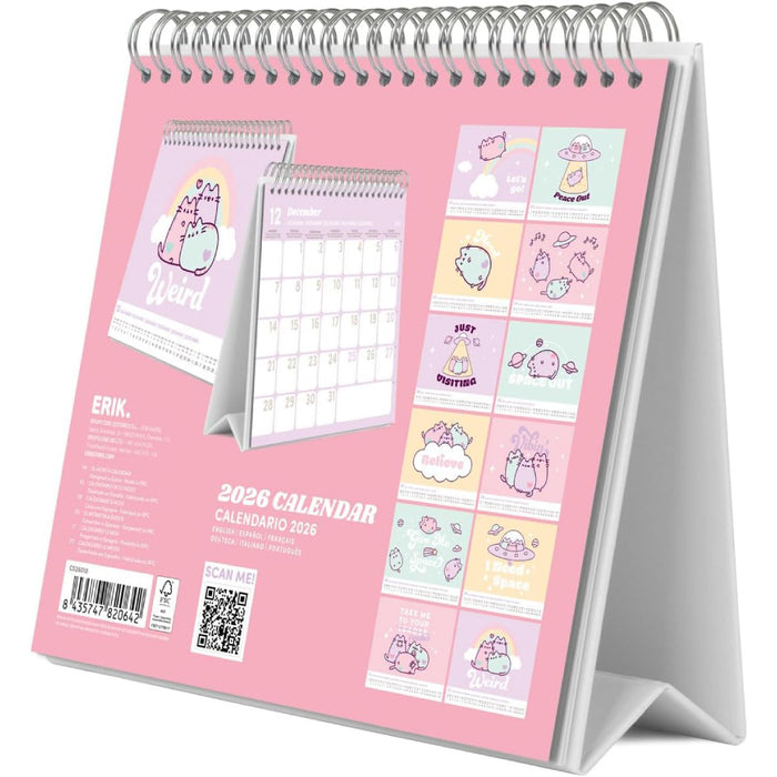 Calendar de birou Pusheen 2026