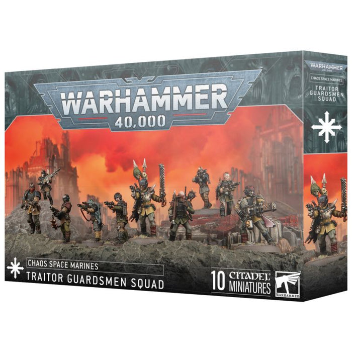 Warhammer Chaos Space Marines - Traitor Guardsmen Squad