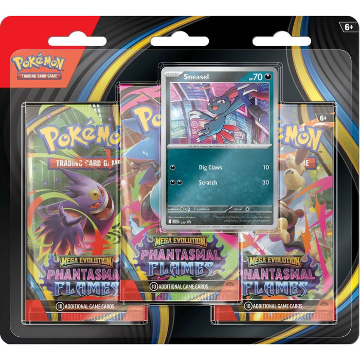 Pokemon TCG - Phantasmal Flames 3-Pack Blister - Sneasel