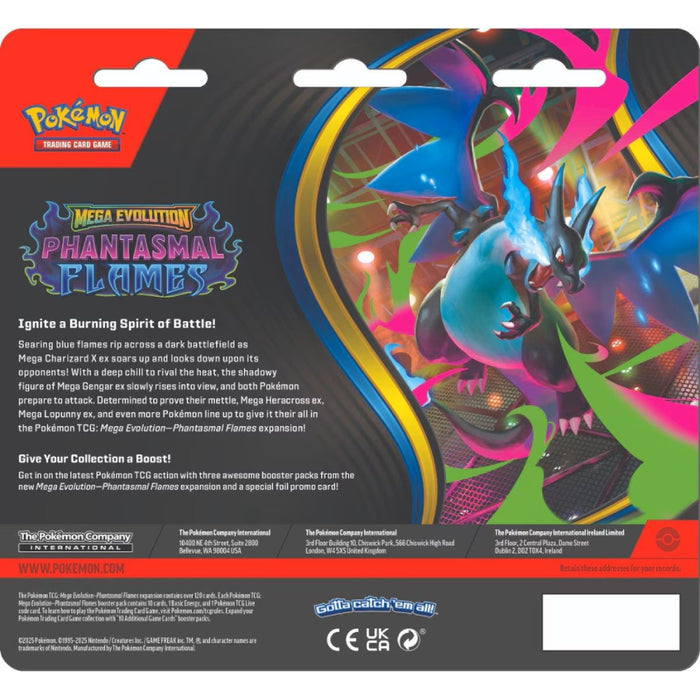 Pokemon TCG - Phantasmal Flames 3-Pack Blister - Weavile