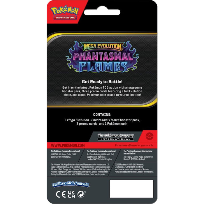 Pokemon TCG - Phantasmal Flames Premium Checklane Blister - Blaziken