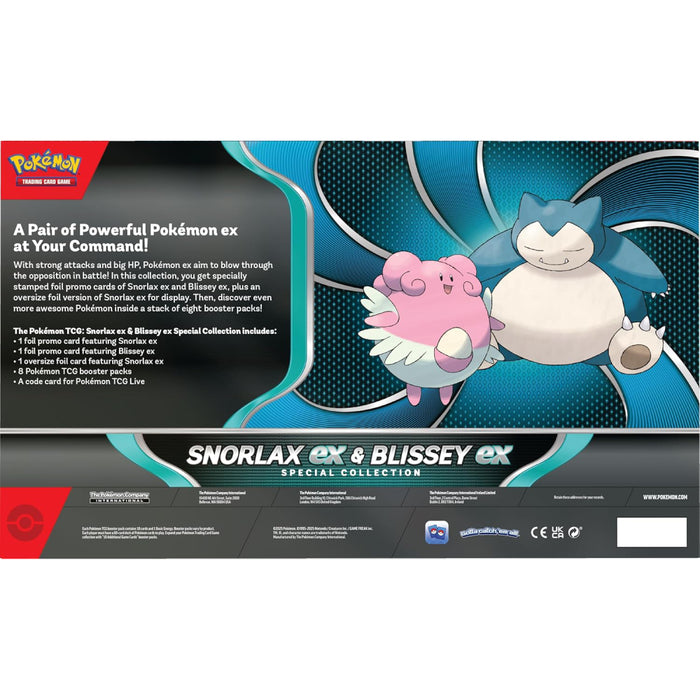 Pokemon TCG - Retailer Exclusive - Snorlax ex/Blissey ex Special Collection