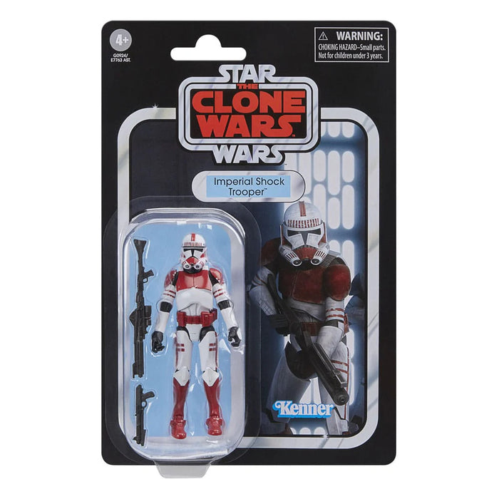 Figurina Articulata Star Wars The Clone Wars Vintage Collection - Imperial Shock Trooper 10 cm