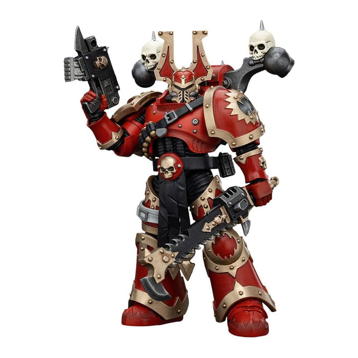 Figurina Articulata Warhammer 40k 1/18 - World Eaters Khorne Berzerker 2 13 cm