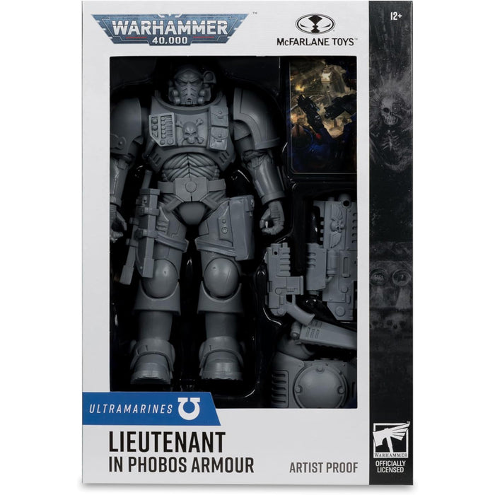 Figurina Articulata Warhammer 40.000 - Lieutenant in Phobos Armor (Ultramarines) (Artist Proof) 18 cm