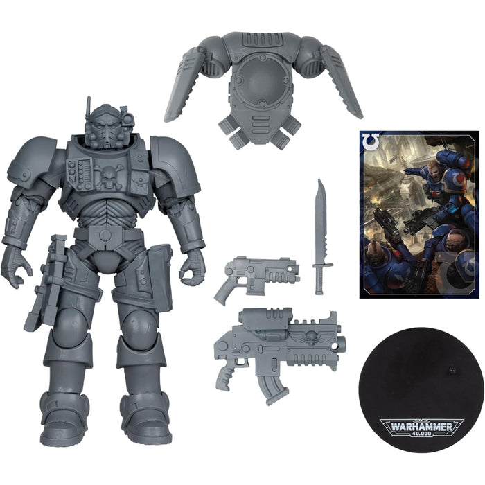 Figurina Articulata Warhammer 40.000 - Lieutenant in Phobos Armor (Ultramarines) (Artist Proof) 18 cm