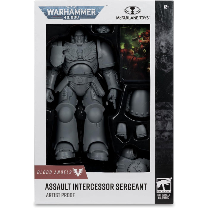 Figurina Articulata Warhammer 40.000 - Assault Intercessor Sergeant (Blood Angel) (Artist Proof) 18 cm