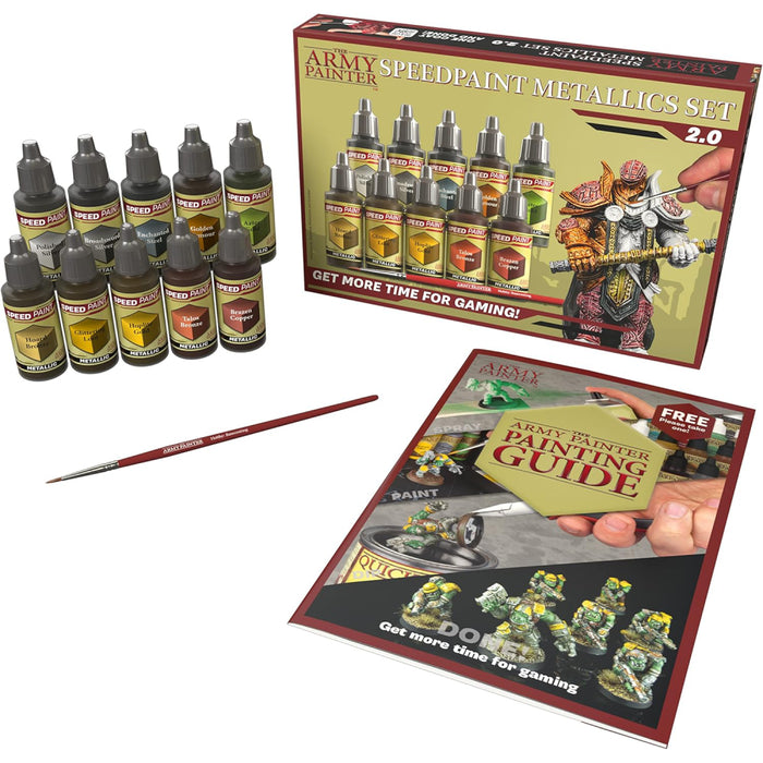 The Army Painter - Speedpaint Metallics Set 2.0