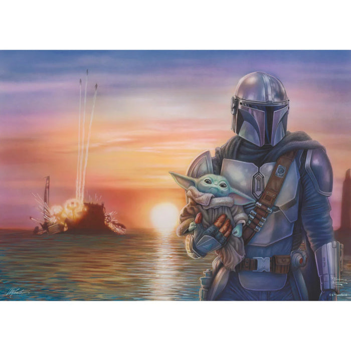 Puzzle Schmidt Thomas Kinkade - Star Wars - Mandalorian - O noua directie, 1000 piese