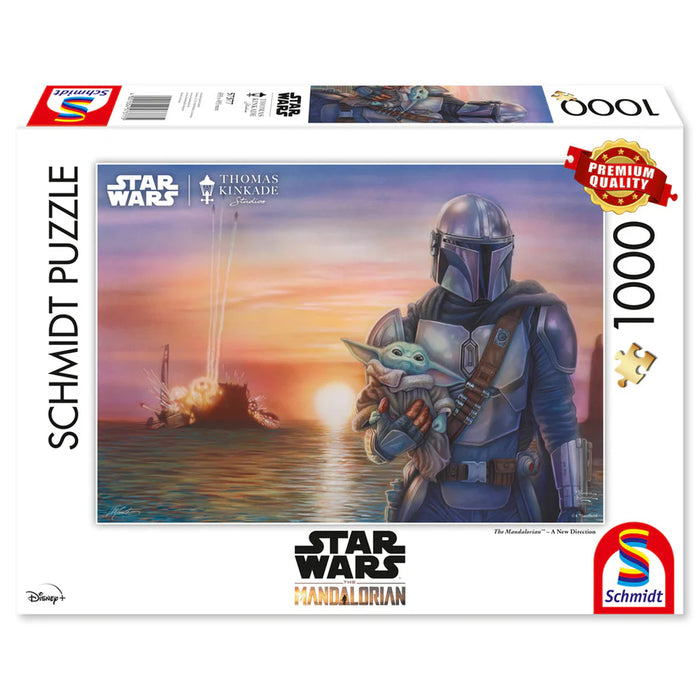 Puzzle Schmidt Thomas Kinkade - Star Wars - Mandalorian - O noua directie, 1000 piese
