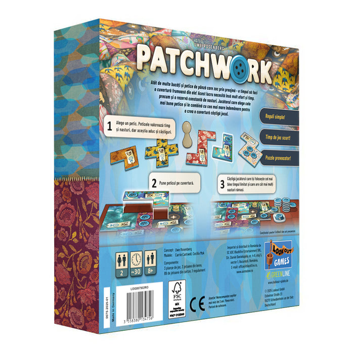 Patchwork revised edition, limba romana