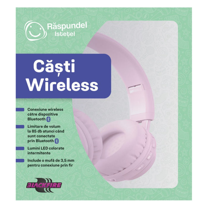 Raspundel Istetel, Casti Wireless, roz