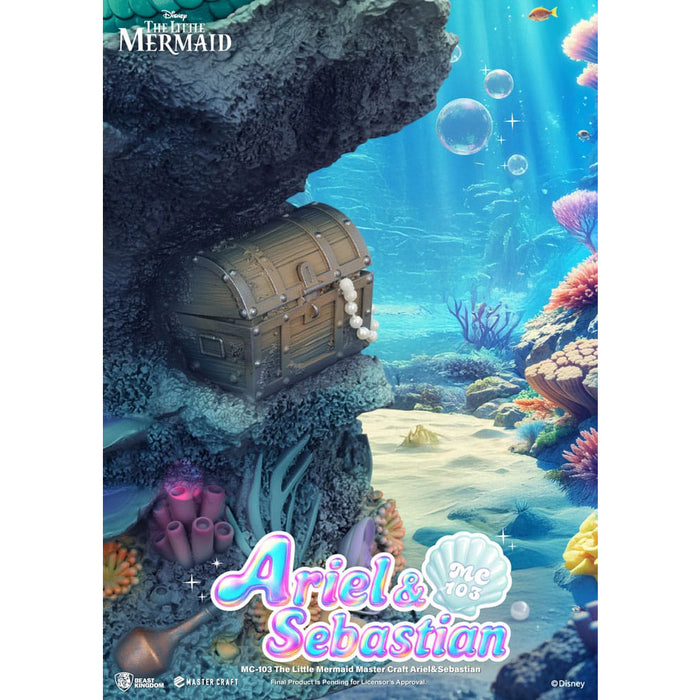Precomanda Figurina The Little Mermaid Master Craft - Ariel & Sebastian 42 cm