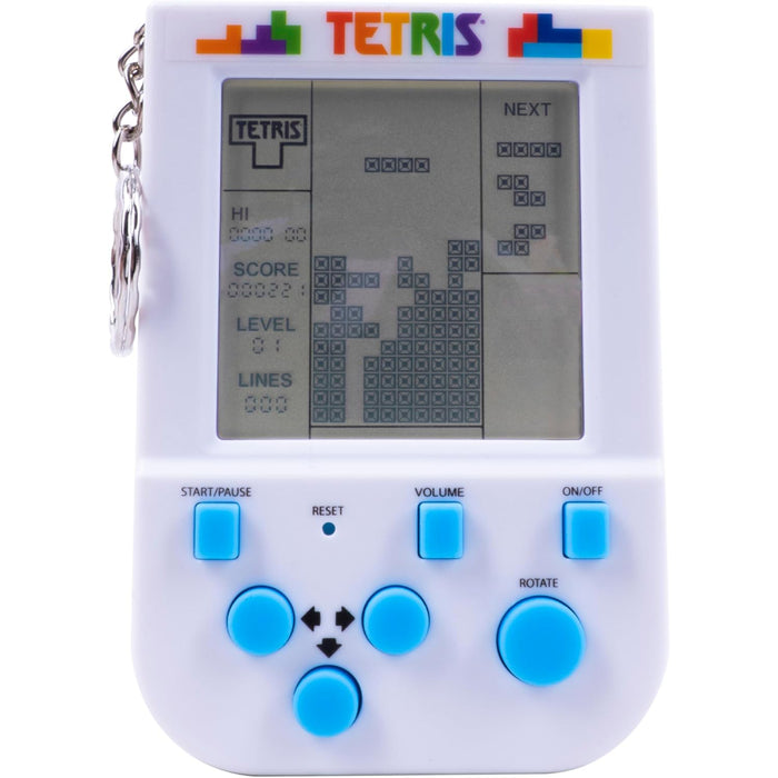 Breloc Mini Retro Handheld Video Game - Tetris