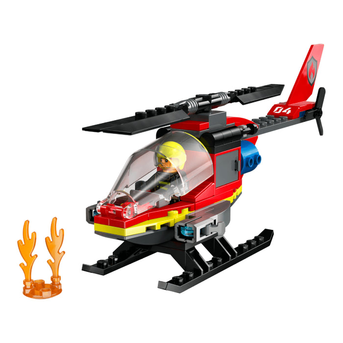 Lego City - Elicopter de pompieri 60411
