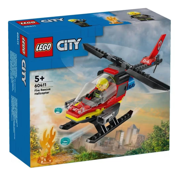 Lego City - Elicopter de pompieri 60411
