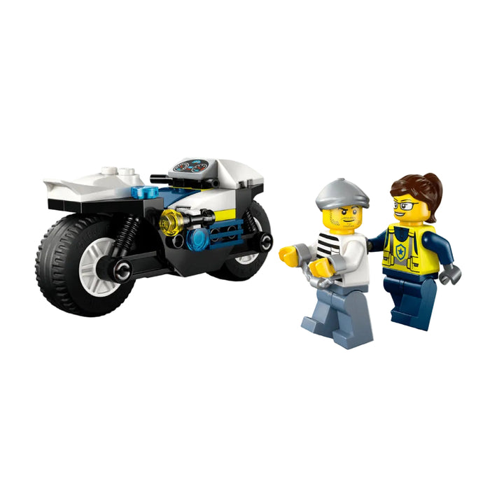 Lego City - Urmarire cu motocicleta de politie 60455