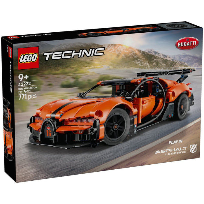 Lego Technic - Hipermasina Bugatti Chiron Pur Sport 42222