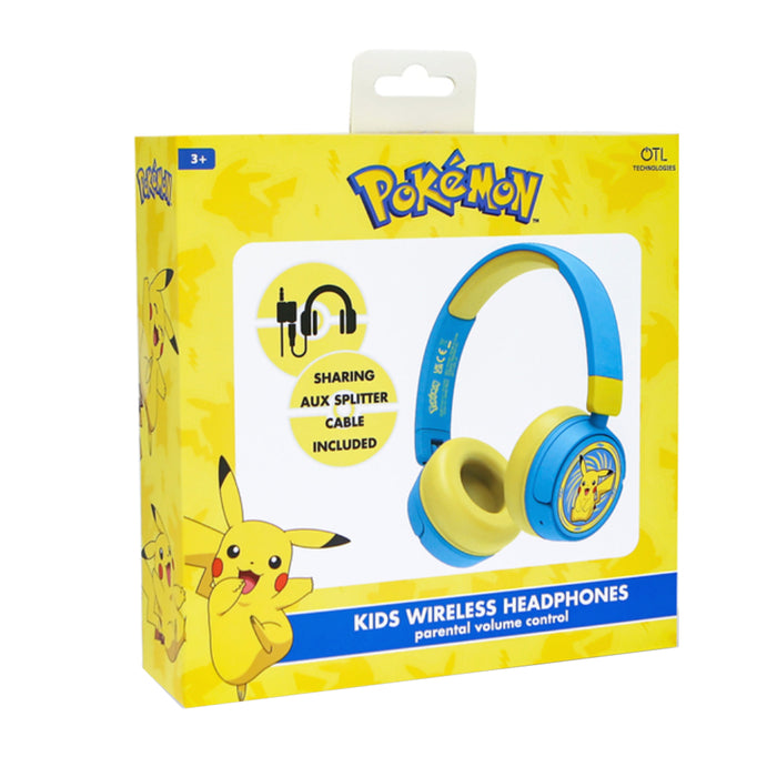 Casti Wireless pentru Copii BT OTL - Pokemon Pikachu
