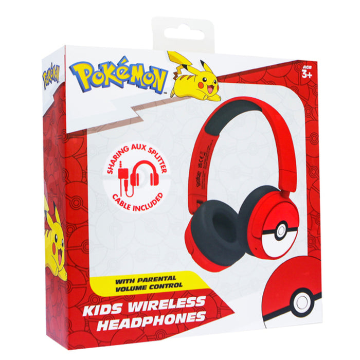 Casti Wireless pentru Copii BT OTL - Pokemon Pokeball