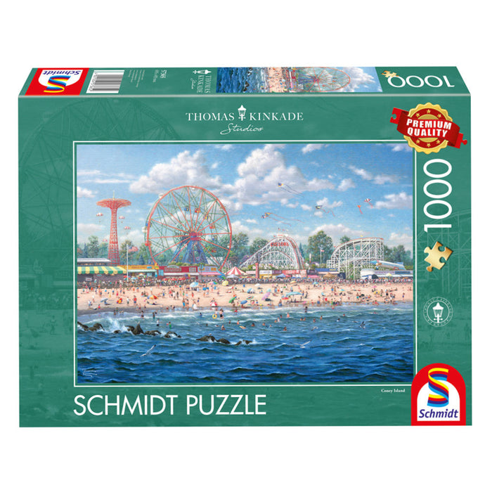 Puzzle Thomas Kinkade - Coney Island, 1000 piese