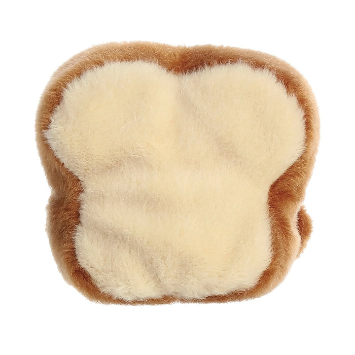 Jucarie de plus de tinut in palma Aurora Palm Pals - Tartina cu unt, 13 cm
